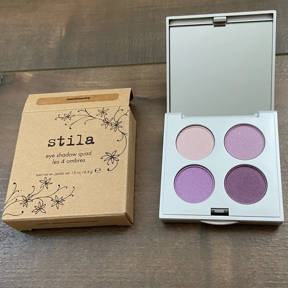 New in Box Stila Eyeshadow Quad in Montmartre Discontinued .15 oz.